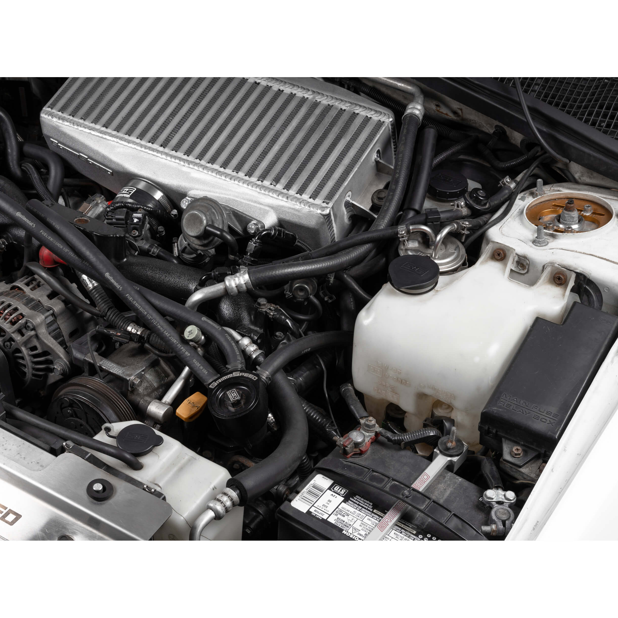 GrimmSpeed Engine Bay Reservoir Cap - Set/6, 2008-2021 WRX & STi