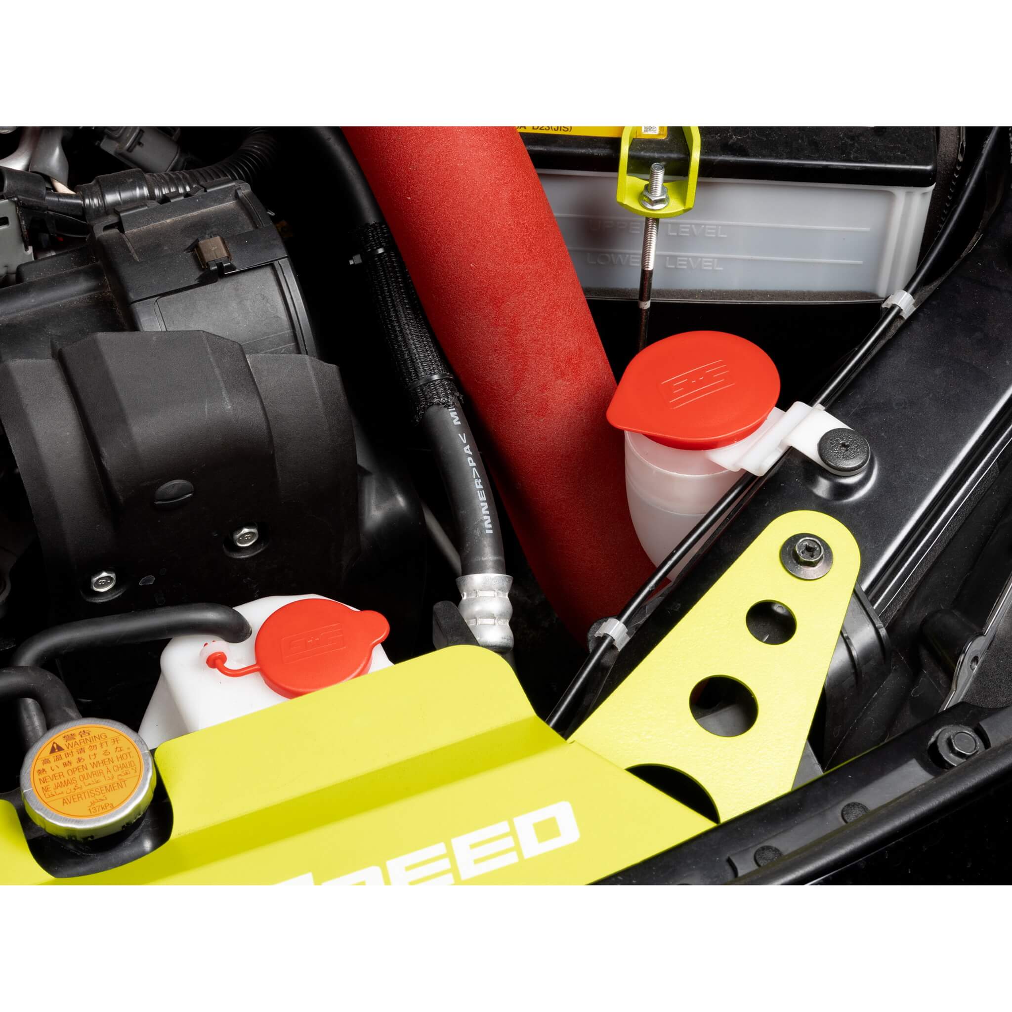 GrimmSpeed Engine Bay Reservoir Cap - Set/6, 2008-2021 WRX & STi