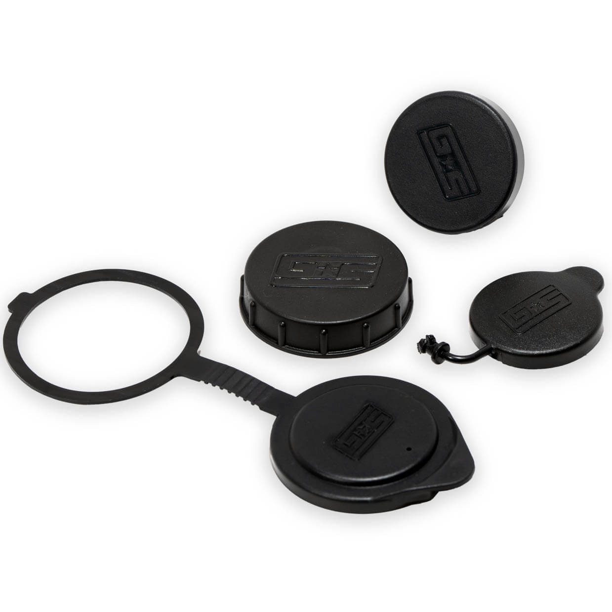 GrimmSpeed Engine Bay Reservoir Cap Set, 2022-2026 WRX & 2022-2026 BRZ/GR86