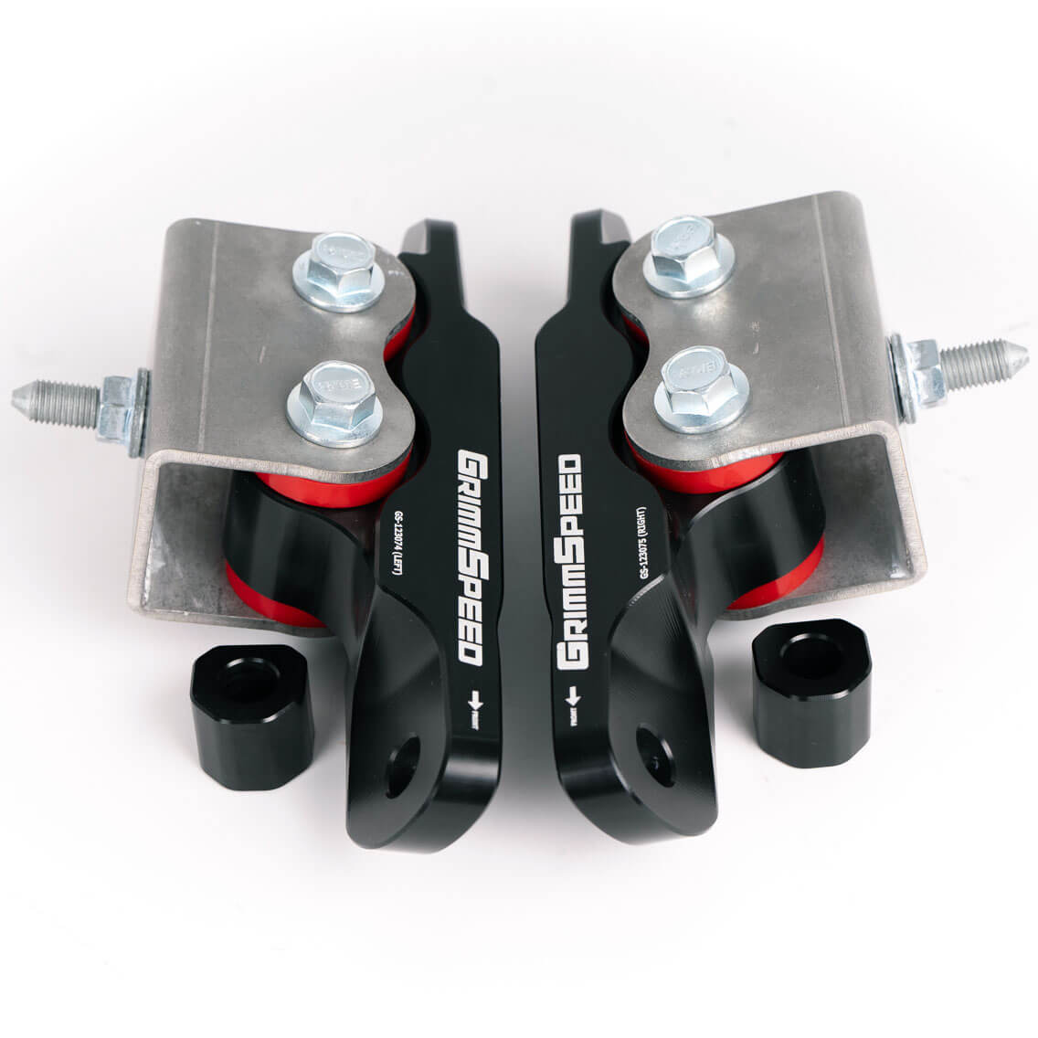 GrimmSpeed Engine Mounts (Street, Pair/2), 2002-2014 WRX & 2004-2021 STi - Angle 6