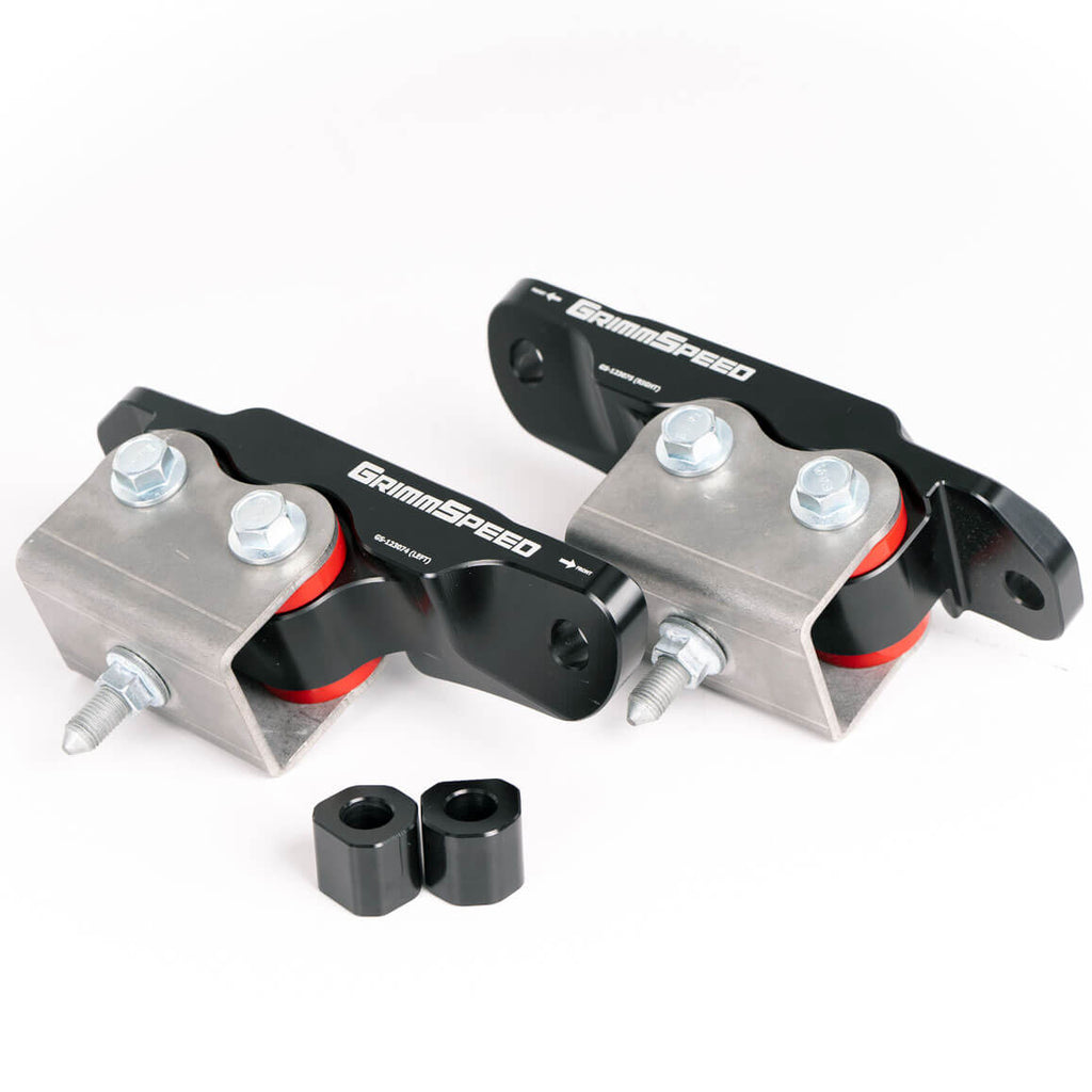GrimmSpeed Engine Mounts (Street, Pair/2), 2022-2026 WRX - Angle 3