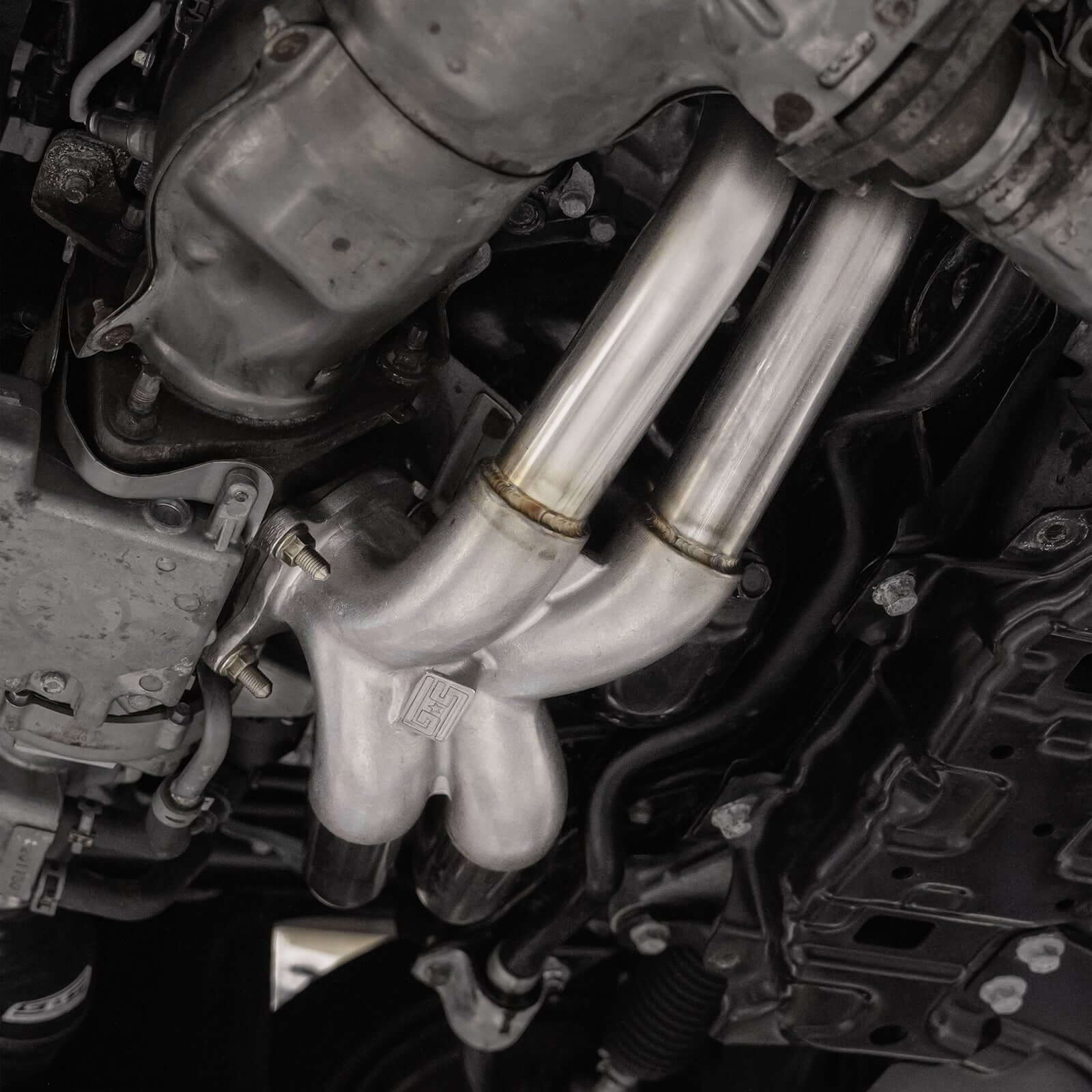 GrimmSpeed Equal Length Exhaust Header, 2022-2026 WRX - Angle 7
