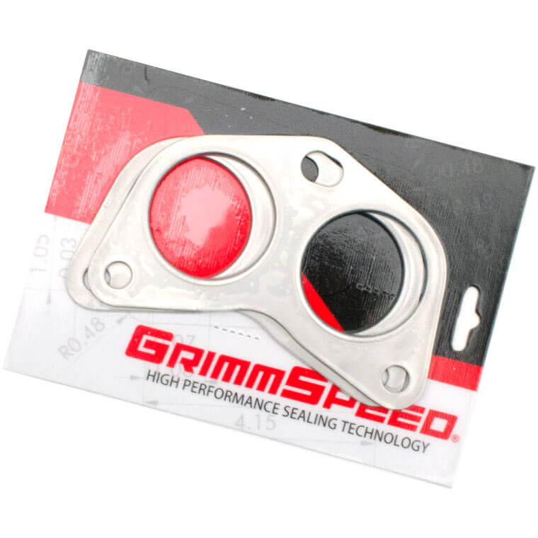 GrimmSpeed Exhaust Gasket Set, 2002-2014 WRX & 2004-2021 STi - Angle 4