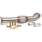 GrimmSpeed Exhaust Manifold Crosspipe, 2006-2007 WRX - Angle 2