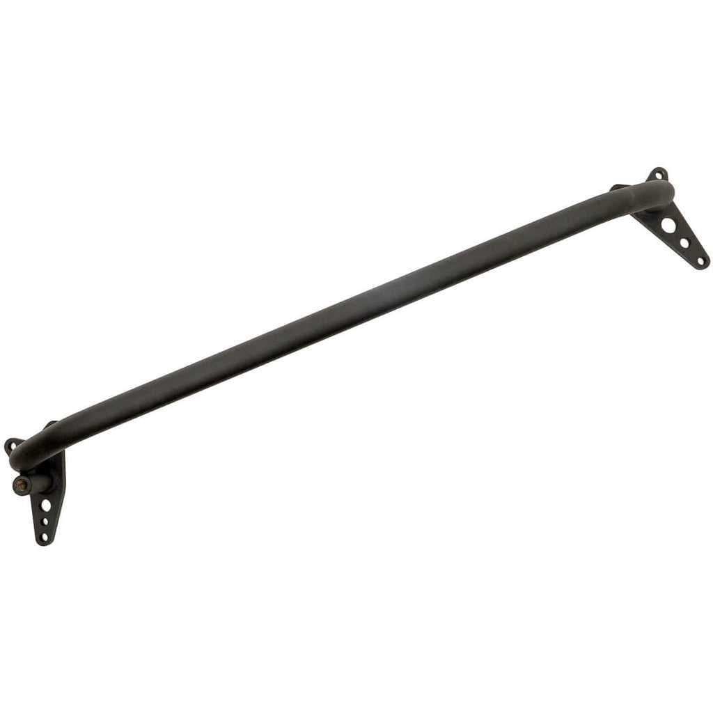 GrimmSpeed Front Mount Intercooler Bumper Bar (Black Powdercoat), 2015-2021 STi & 2015-2021 WRX - Angle 3