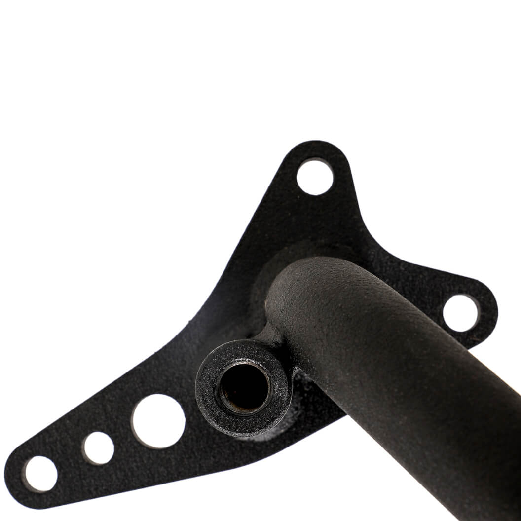 GrimmSpeed Front Mount Intercooler Bumper Bar (Black Powdercoat), 2008-2014 WRX & STi - Angle 3