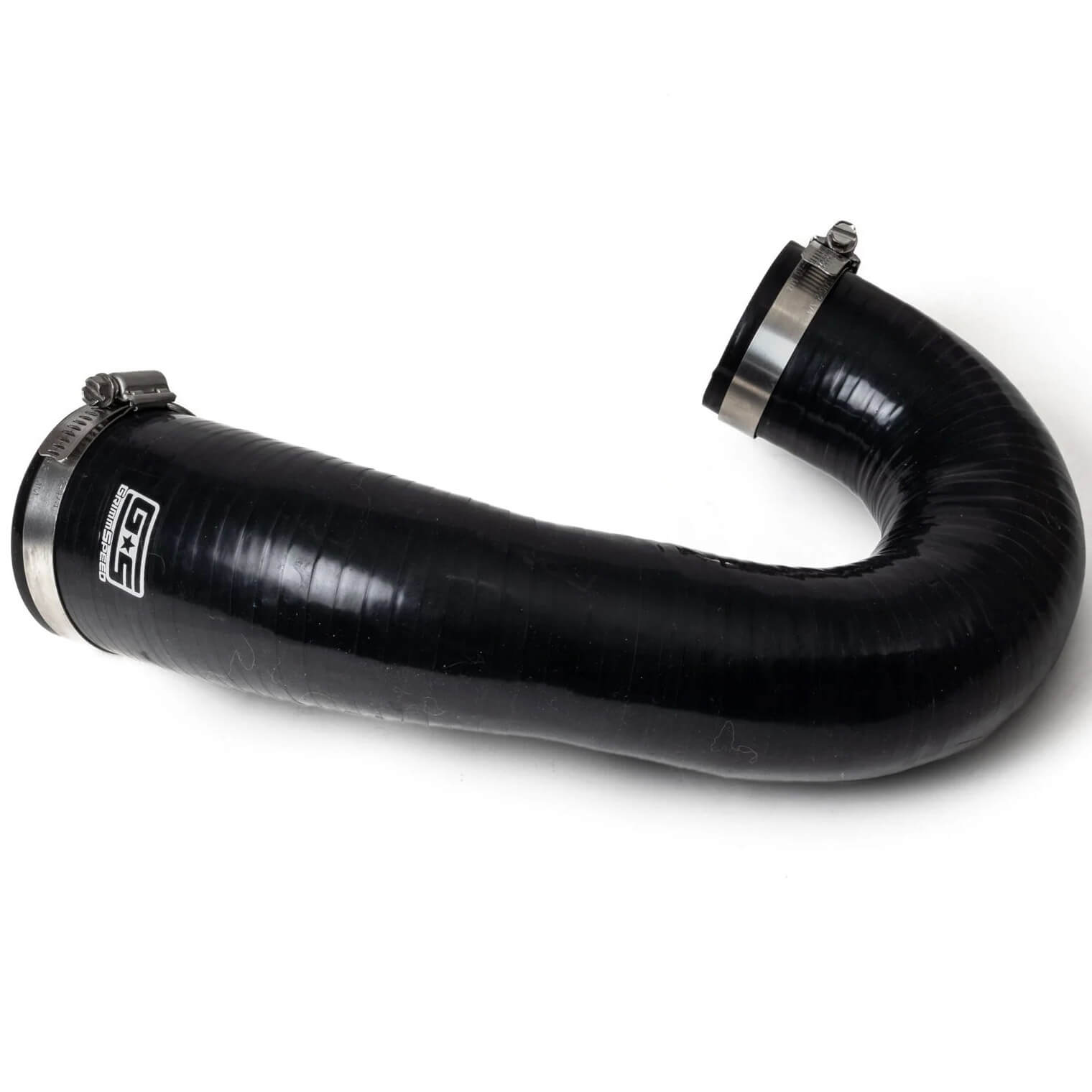 GrimmSpeed Front Mount Intercooler "STI-Style" Turbo Outlet Hose, 2008-2014 WRX - Angle 2