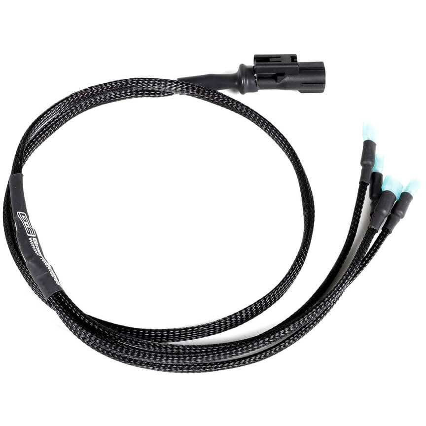 GrimmSpeed Hella Horn Wiring Harness, 2015-2021 STi & 2015-2021 WRX - Angle 2