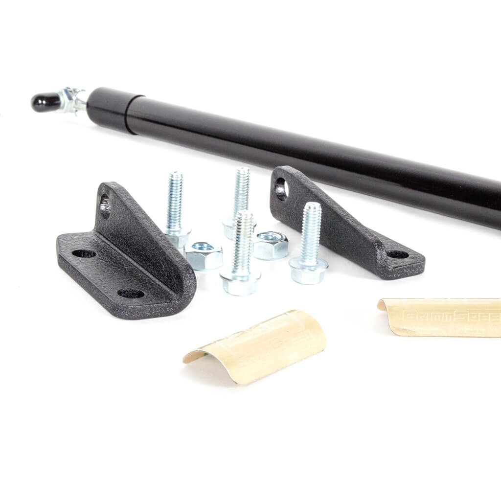 GrimmSpeed High-Lift Hood Struts, 2008-2014 WRX & 2008-2014 STi - Angle 2