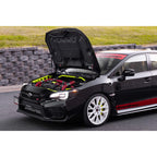 GrimmSpeed High-Lift Hood Struts, 2015-2026 WRX & 2015-2021 STi - Angle 6