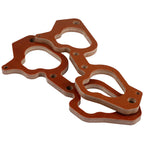 GrimmSpeed Intake Manifold Phenolic Spacers (8mm w/ HW, Pair/2), 2002-2014 WRX & 2004-2021 STi