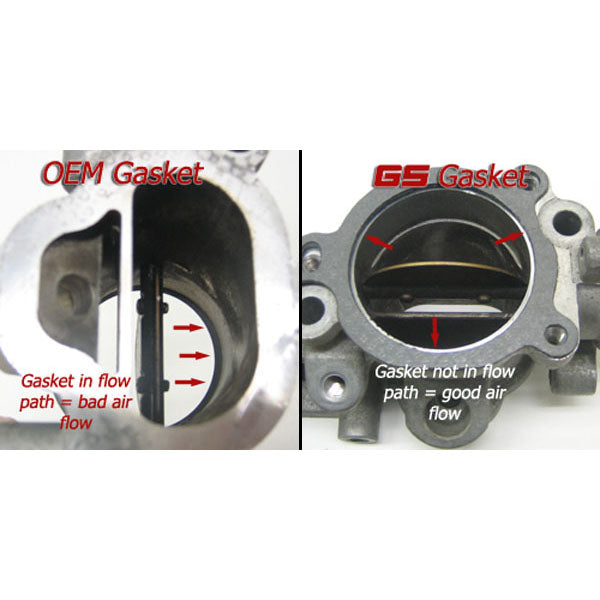 GrimmSpeed Intake Manifold => TGV Gasket (Pair/2), 2002-2014 WRX & 2004-2021 STi - Angle 2