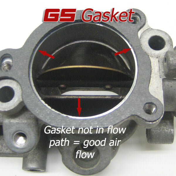 GrimmSpeed Intake Manifold => TGV Gasket (Pair/2), 2002-2014 WRX & 2004-2021 STi - Angle 4