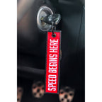 GrimmSpeed Jet Tag Keychain - Angle 3