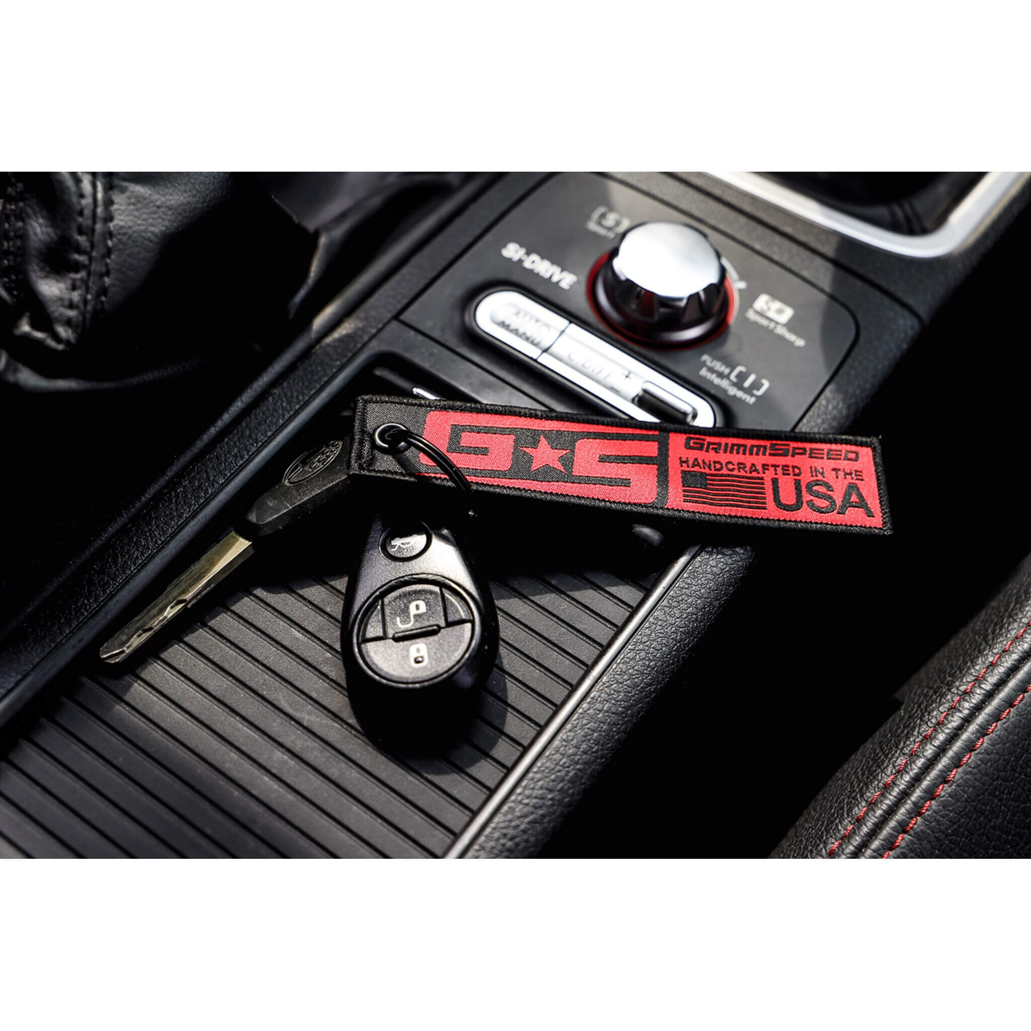 GrimmSpeed Jet Tag Keychain - Angle 4