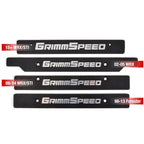 GrimmSpeed License Plate Delete, 2015-2021 STi & 2015-2021 WRX - Angle 2