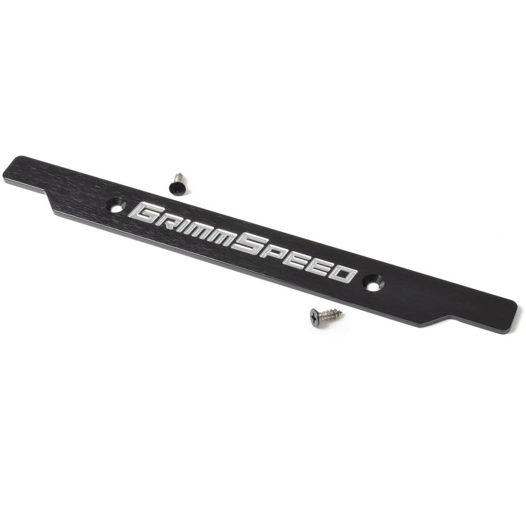 GrimmSpeed License Plate Delete (Black), 2002-2005 WRX & 2004-2005 STi