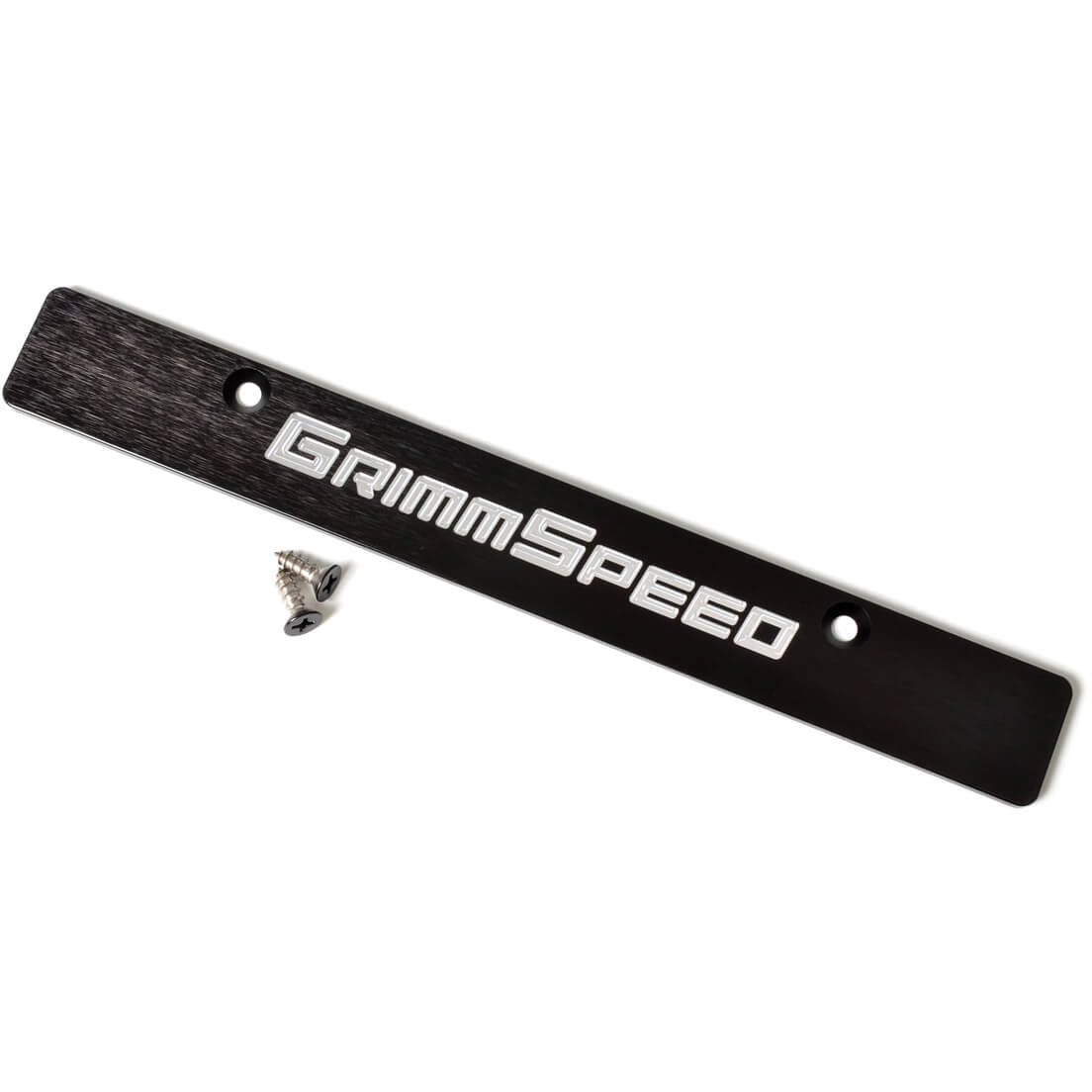 GrimmSpeed License Plate Delete (Black), 2006-2014 WRX & 2006-2014 STi