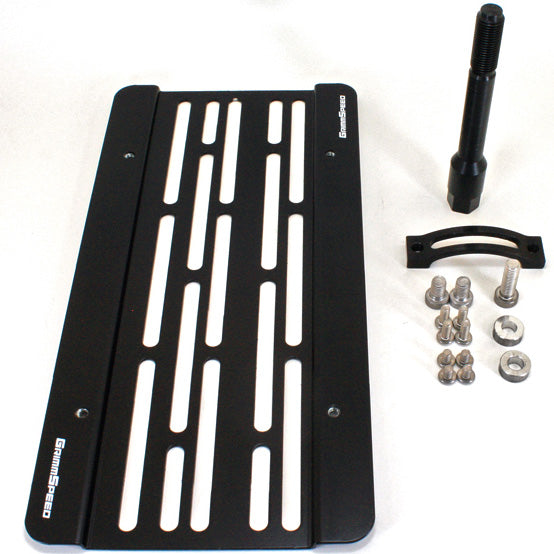 GrimmSpeed License Plate Relocation Kit, 2008-2014 WRX & 2005-2009 LGT