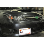 GrimmSpeed License Plate Relocation Kit, 2008-2014 WRX & 2005-2009 LGT - Angle 4