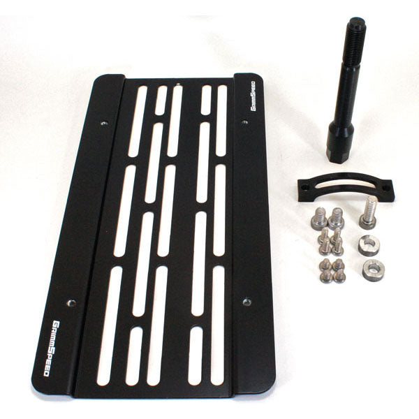 GrimmSpeed License Plate Relocation Kit, 2018-2026 WRX/STi & 2013-2020 BRZ/FR-S/86 - Angle 2