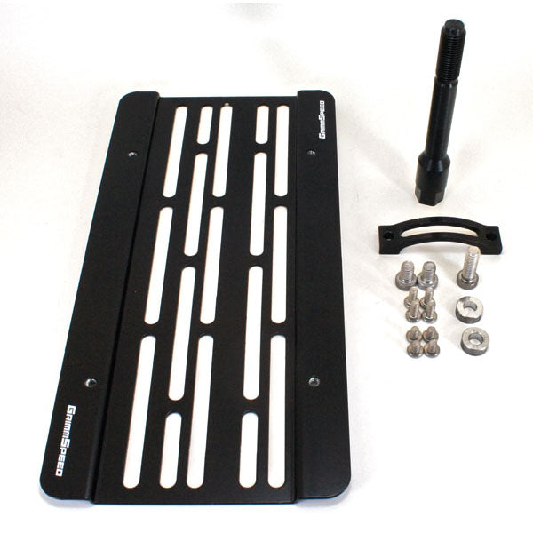 GrimmSpeed License Plate Relocation Kit, 2015-2017 WRX & 2015-2017 STi - Angle 2