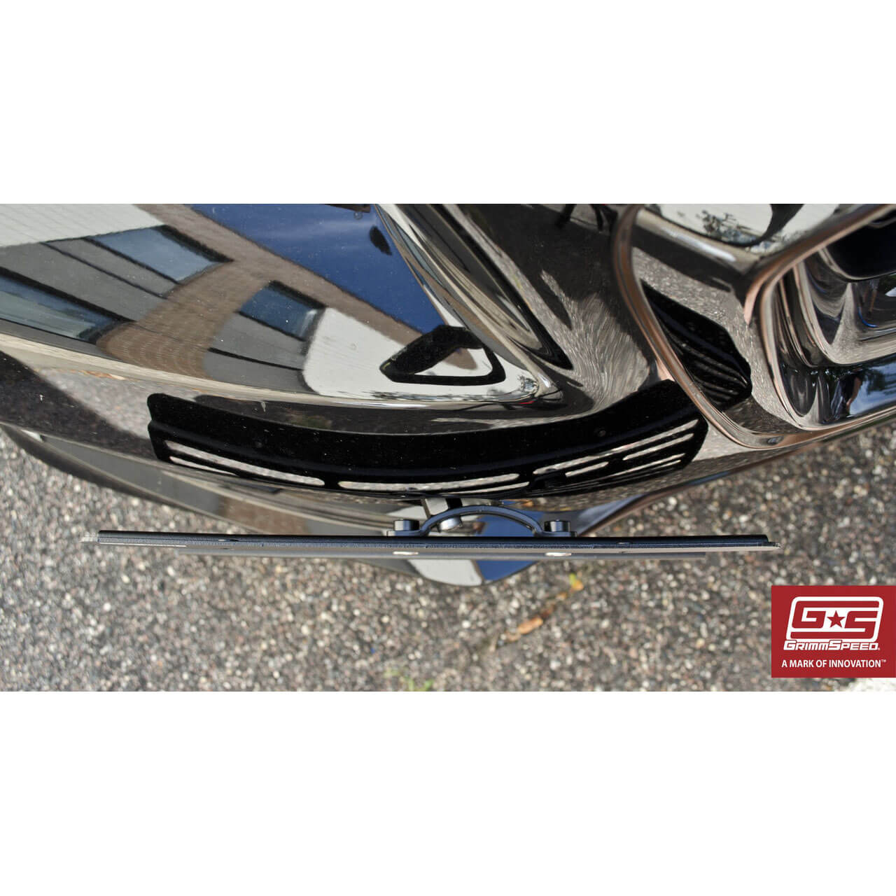 GrimmSpeed License Plate Relocation Kit, 2015-2017 WRX & 2015-2017 STi - Angle 6