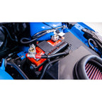 GrimmSpeed Lightweight Battery Mount w/o Battery (Black), 2013-2018 Focus ST & 2016-2018 Focus RS - Angle 3