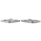 GrimmSpeed Manifold => Cross Pipe Gaskets (2x Thick, Pair/2), 2002-2014 WRX & 2004-2021 STi - Angle 2