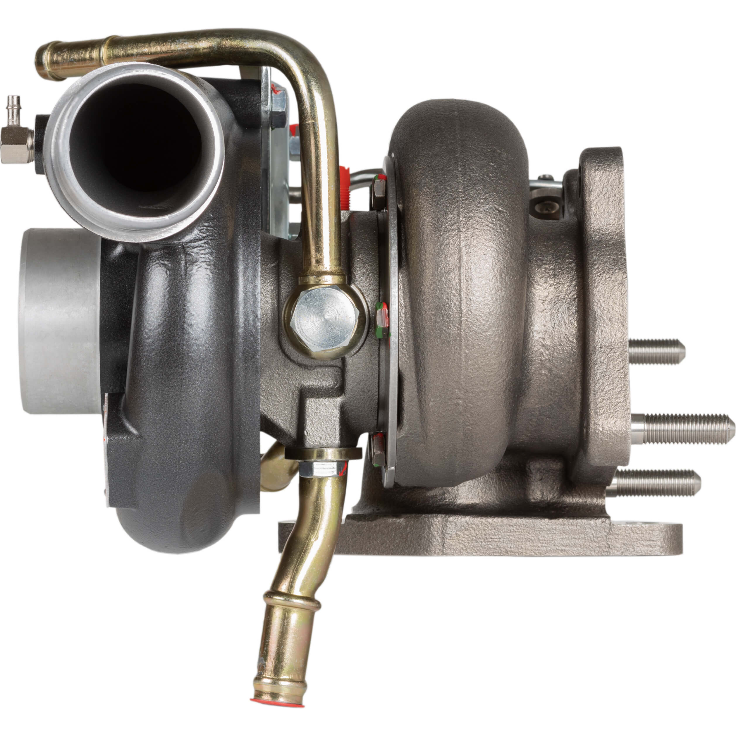 GrimmSpeed OVERTAKE BB500 Turbocharger Kit (Ball Bearing), 2002-2014 WRX & 2004-2021 STi - Angle 4