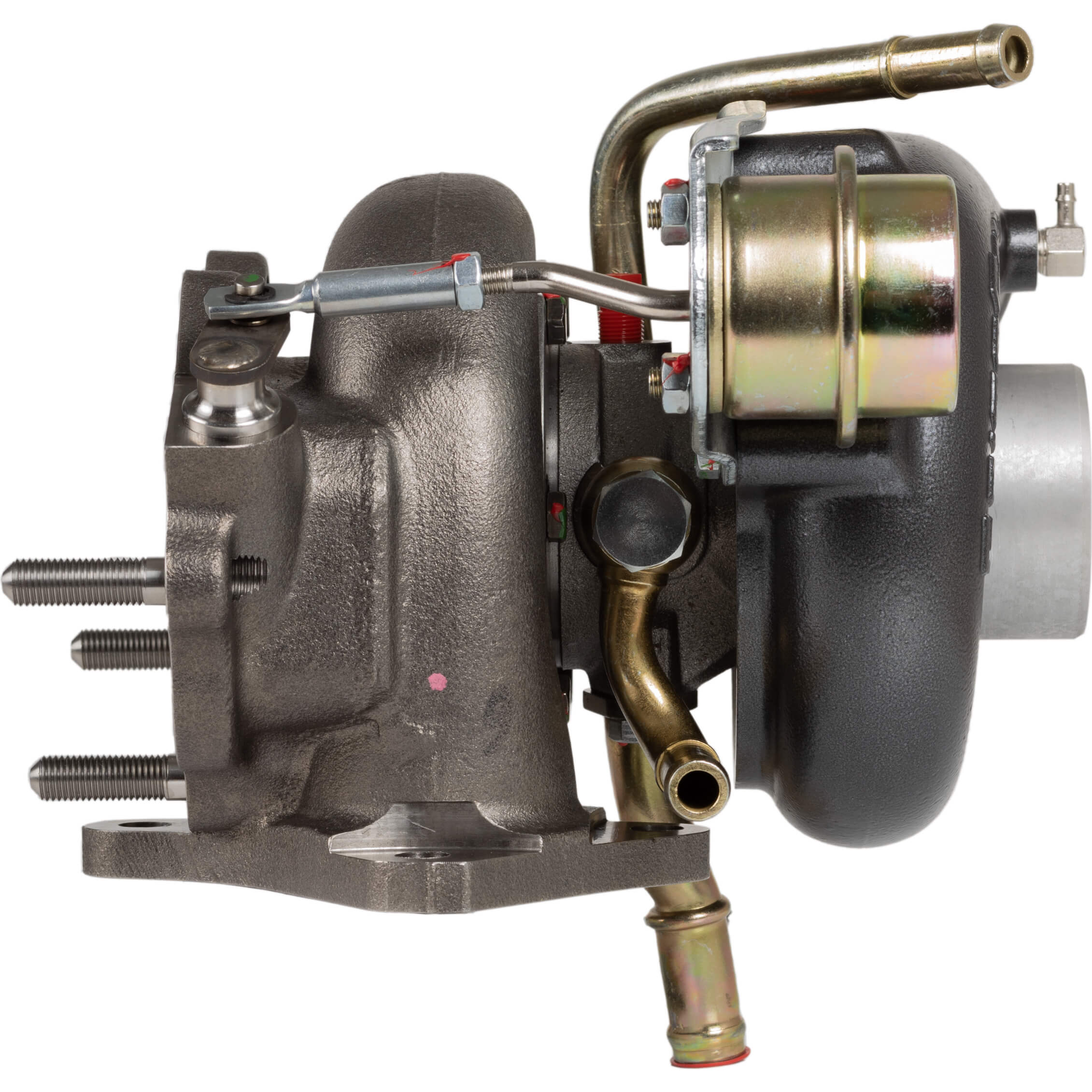 GrimmSpeed OVERTAKE BB500 Turbocharger Kit (Ball Bearing), 2002-2014 WRX & 2004-2021 STi - Angle 5