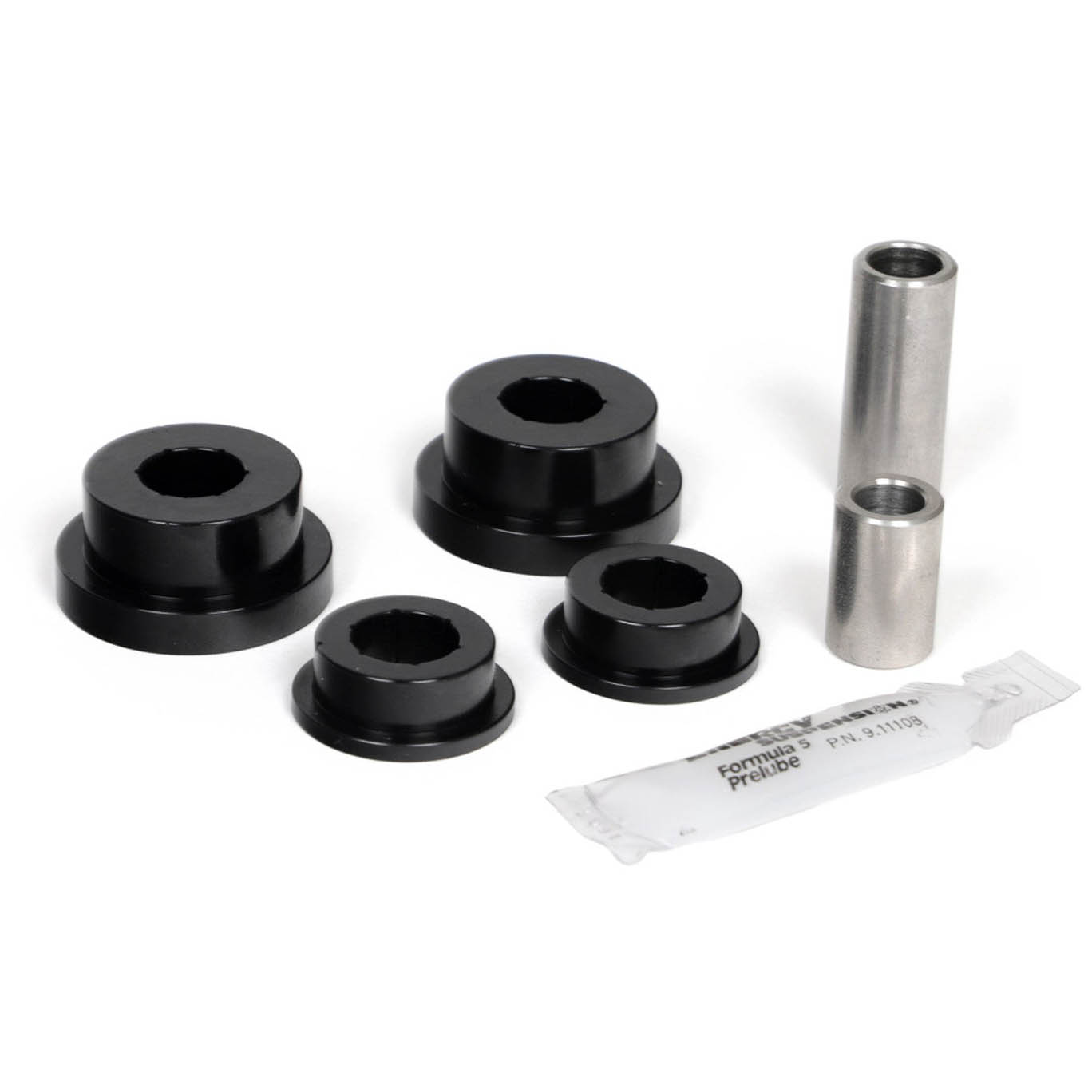 GrimmSpeed Pitch Stop Bushing Kit For GS Mount (Black - 95A Race), 2002-2026 WRX & 2004-2021 STi