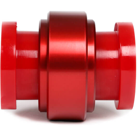 GrimmSpeed Pitch Stop Bushing Kit For GS Mount (Red - 80A Standard), 2002-2026 WRX & 2004-2021 STi - Angle 2