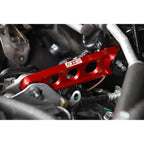 GrimmSpeed Pitch Stop Mount Race Version (95A Bushings, Red), 2002-2026 WRX & 2004-2021 STi - Angle 4