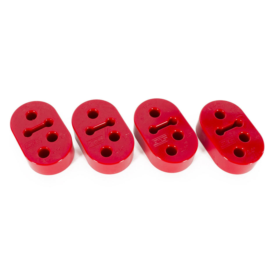 GrimmSpeed Poly Exhaust Hanger (12mm, Two-Position, Set/4), 2008-2026 WRX/STi & BRZ/FR-S/86