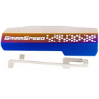GrimmSpeed Pulley Cover (Titanium), 2022-2026 WRX - Angle 2