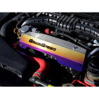 GrimmSpeed Pulley Cover (Titanium), 2015-2021 WRX - Angle 4