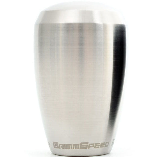 GrimmSpeed Shift Knob (Stainless Steel), 2004-2021 STi, 2015+ WRX & 2013+ BRZ/FR-S/86