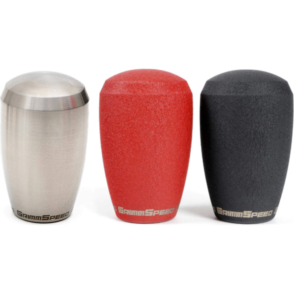 GrimmSpeed Shift Knob (Stainless Steel), 2002-2021 WRX & 2004-2021 STi