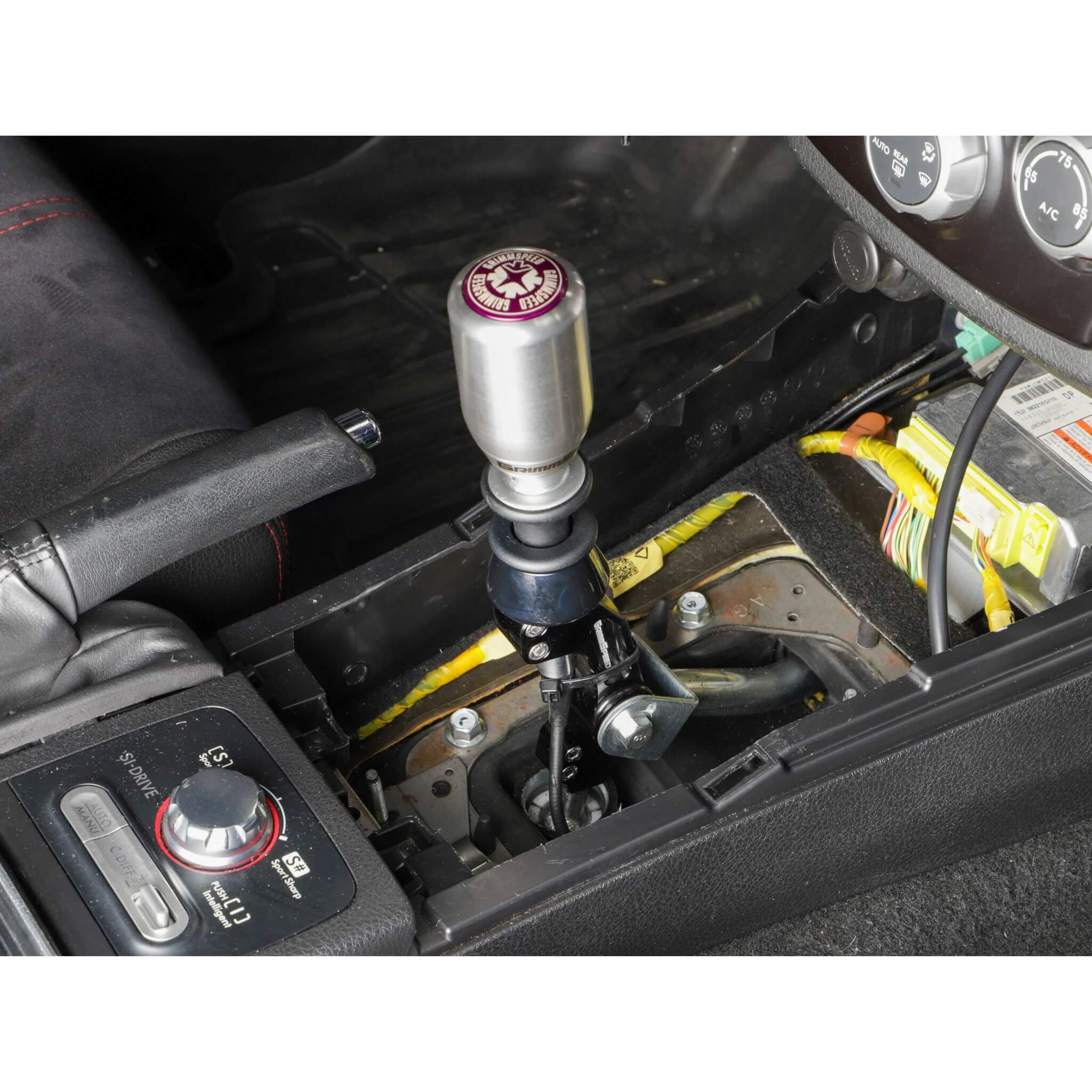 GrimmSpeed Short Throw Shifter, 2004-2021 STi - Angle 4