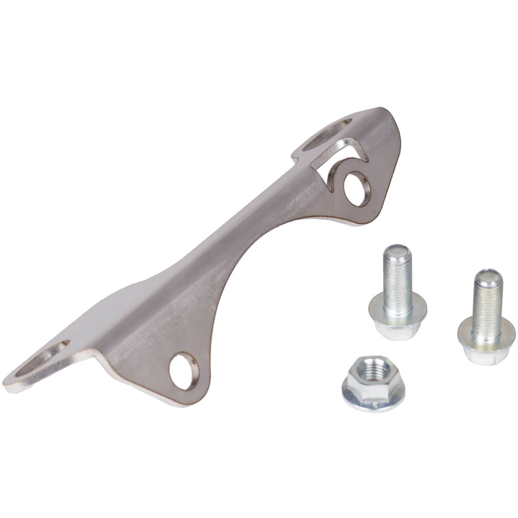 GrimmSpeed Slotted J-Pipe / Turbo Bracket, 2015-2021 WRX - Angle 4