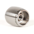 GrimmSpeed Stubby Shift Knob (Stainless Steel), 2004-2021 STi, 2002-2021 WRX & 2013+ BRZ/FR-S/86 - Angle 2