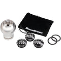 GrimmSpeed Swap-Top Weighted Shift Knob (Bulb, Stainless Steel), 2002-2026 WRX & STi
