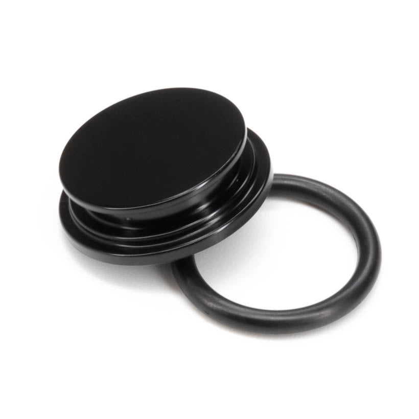 GrimmSpeed Swap-Top Weighted Shift Knob (Bulb, Stainless Steel), 2002-2026 WRX & STi - Angle 7
