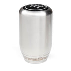GrimmSpeed Swap-Top Weighted Shift Knob (Piston, Stainless Steel), 2002-2026 WRX & STi - Angle 3