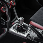 GrimmSpeed Swap-Top Weighted Shift Knob (Piston, Stainless Steel), 2002-2026 WRX & STi - Angle 4