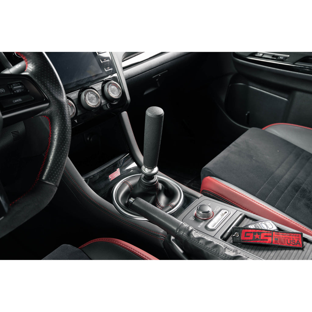 GrimmSpeed Tallboy Shift Knob - Aluminum, 2004-2021 STi, 2015+ WRX & 2013+ BRZ/FR-S/86