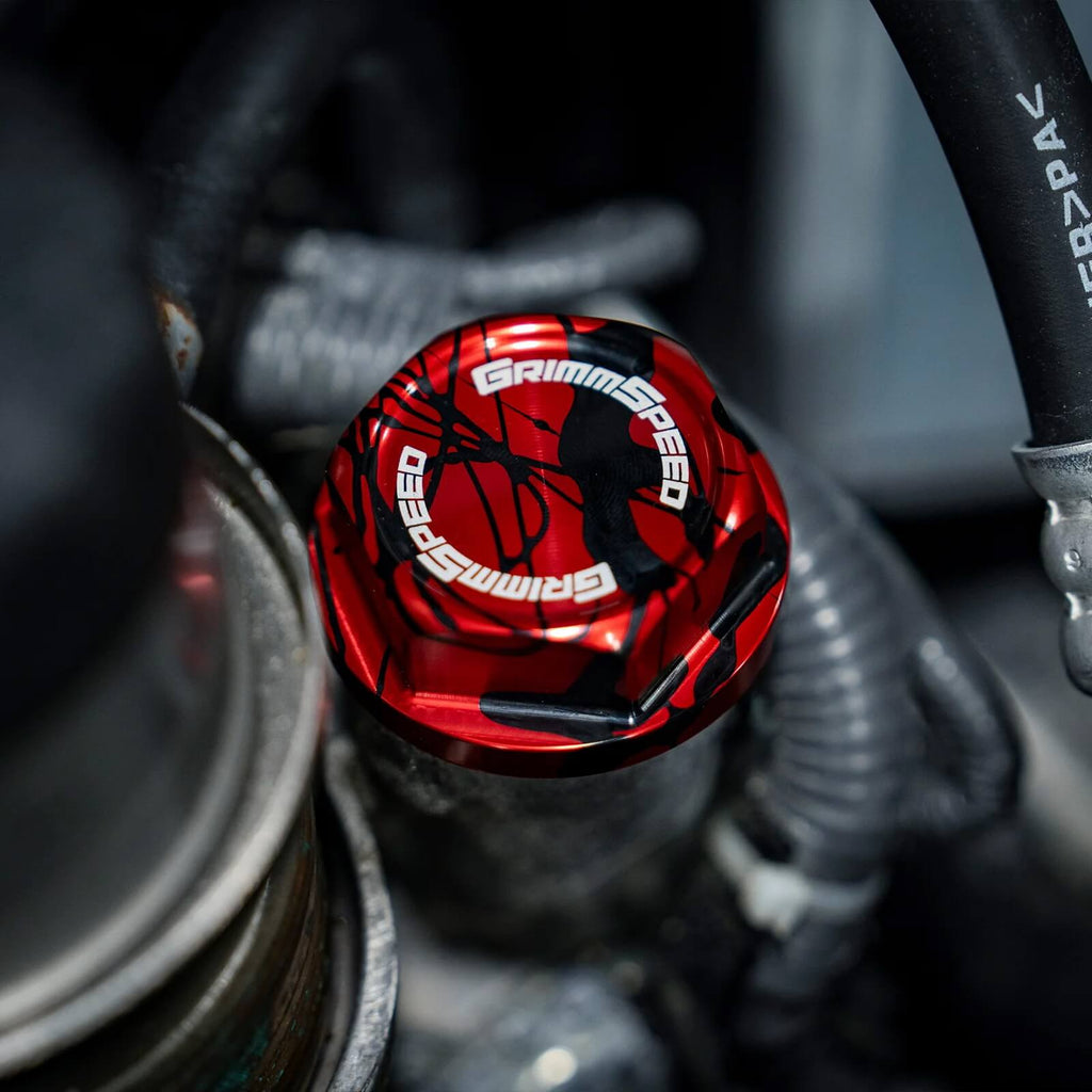 GrimmSpeed The Bolt Oil Cap, 2002-2021 WRX & 2004-2021 STi & BRZ/FR-S/86