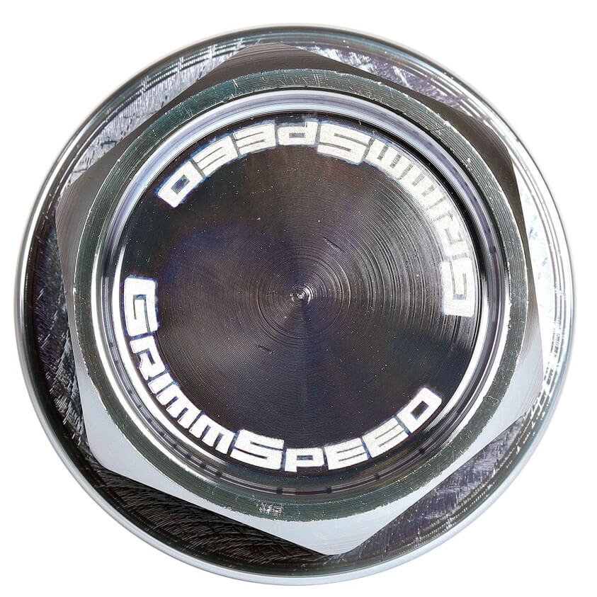 GrimmSpeed The Bolt Oil Cap, 2002-2021 WRX & 2004-2021 STi & BRZ/FR-S/86