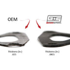 GrimmSpeed Top Mount Intercooler BOV Gasket, 2002-2007 WRX & 2004-2021 STi - Angle 2